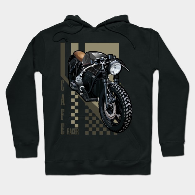 Cafe Racer Hoodie by Akira31